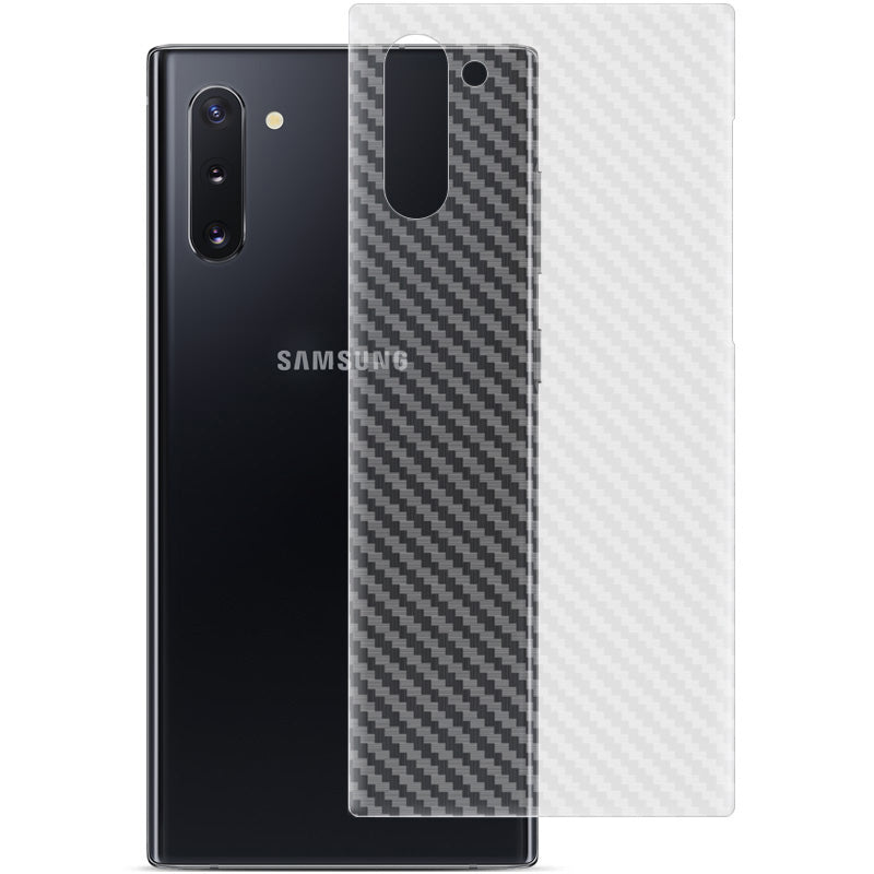 IMAK Carbon Fiber Texture Soft PVC Back Protector for Samsung Galaxy Note 10 IMAK Carbon Fiber Texture Soft PVC Back Protector for Samsung Galaxy Note 10